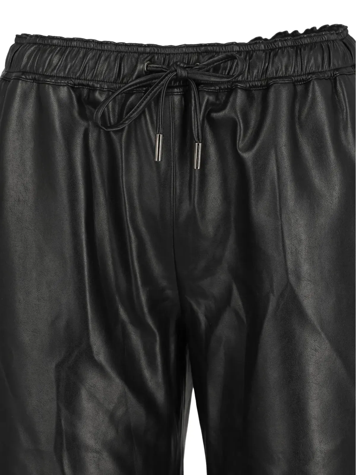 Ermanno Scervino Vintage faux-leather trousers - Black - 画像5