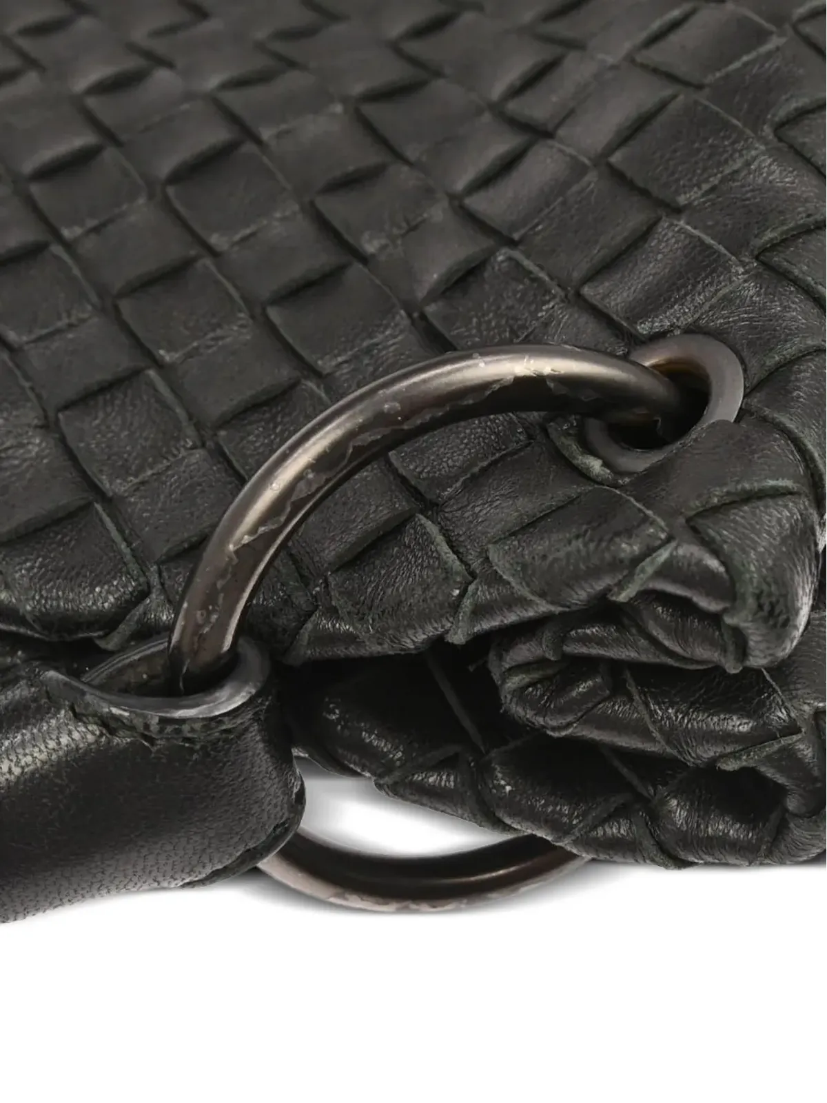 Bottega Veneta ビンテージ 2011 Intrecciato ハンドバッグ - ブラック - 画像5