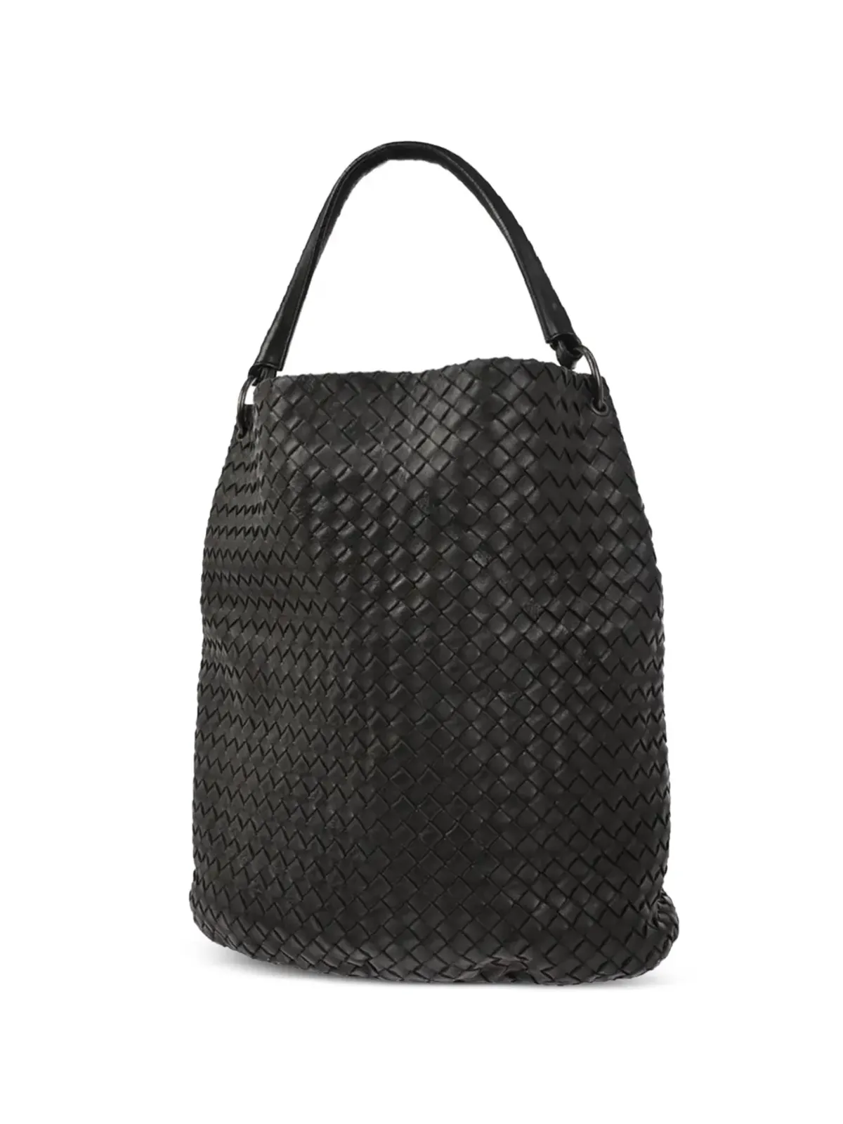 Bottega Veneta ビンテージ 2011 Intrecciato ハンドバッグ - ブラック - 画像2