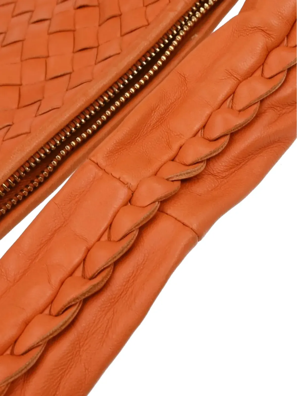 Bottega Veneta Pre-Owned イントレッチアート・ハンドバッグ - オレンジ - 画像4