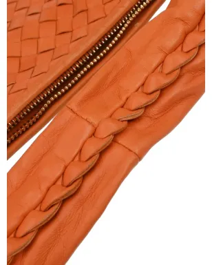Bottega Veneta Pre-Owned イントレッチアート・ハンドバッグ - オレンジ - サムネイル4