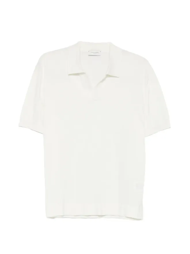 Paolo Pecora Paolo Pecora ボタンレスTシャツ - Whiteの商品画像
