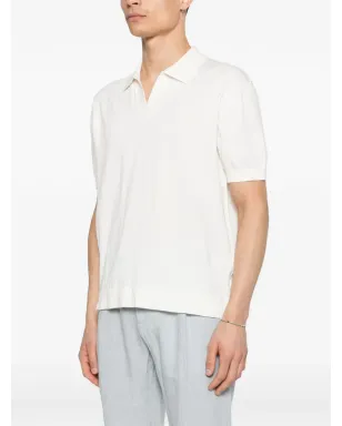 Paolo Pecora ボタンレスTシャツ - White - サムネイル3