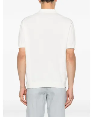 Paolo Pecora ボタンレスTシャツ - White - サムネイル4