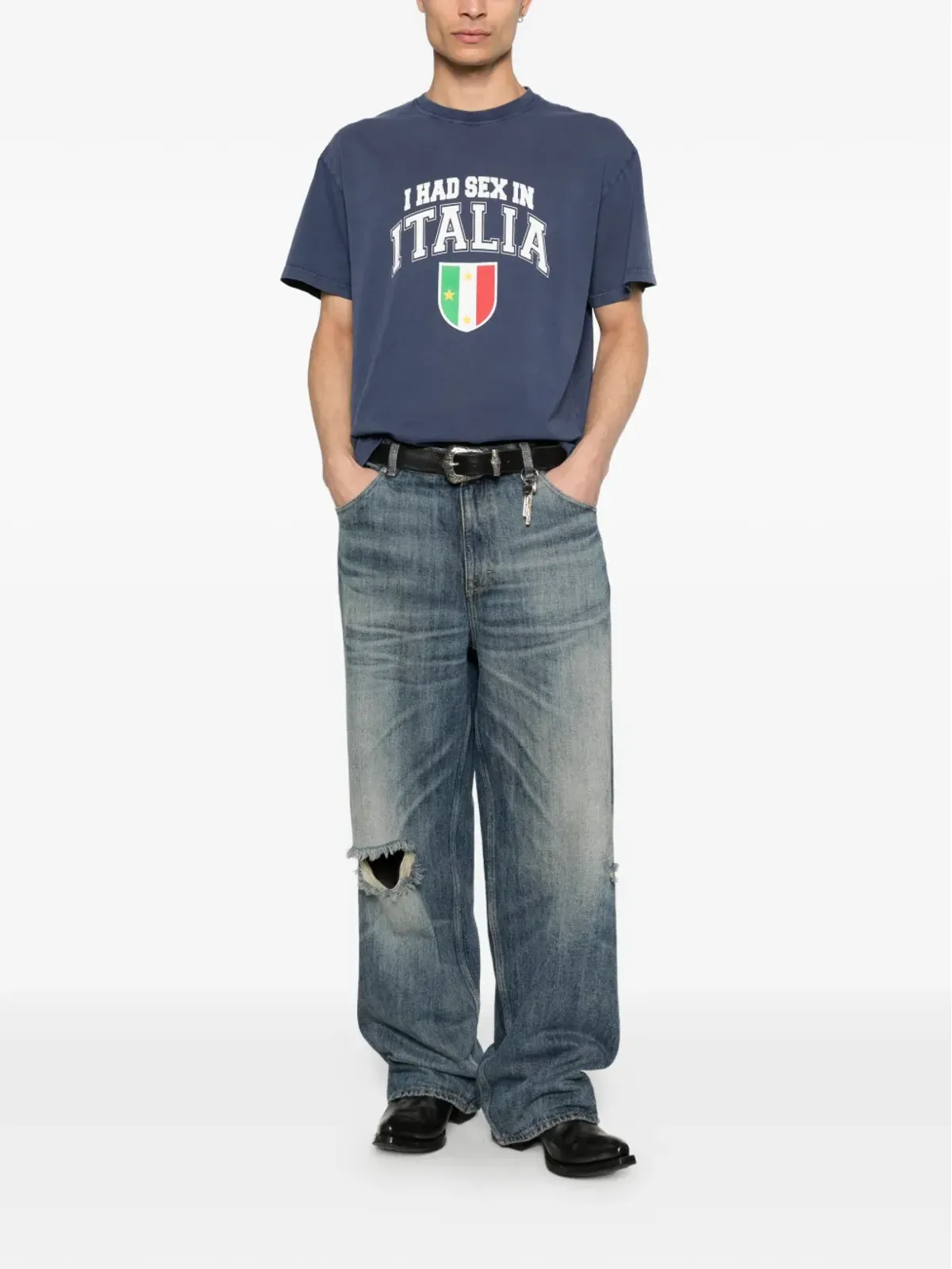 CARNE BOLLENTE Ciao Bella グラフィックTシャツ - 画像2