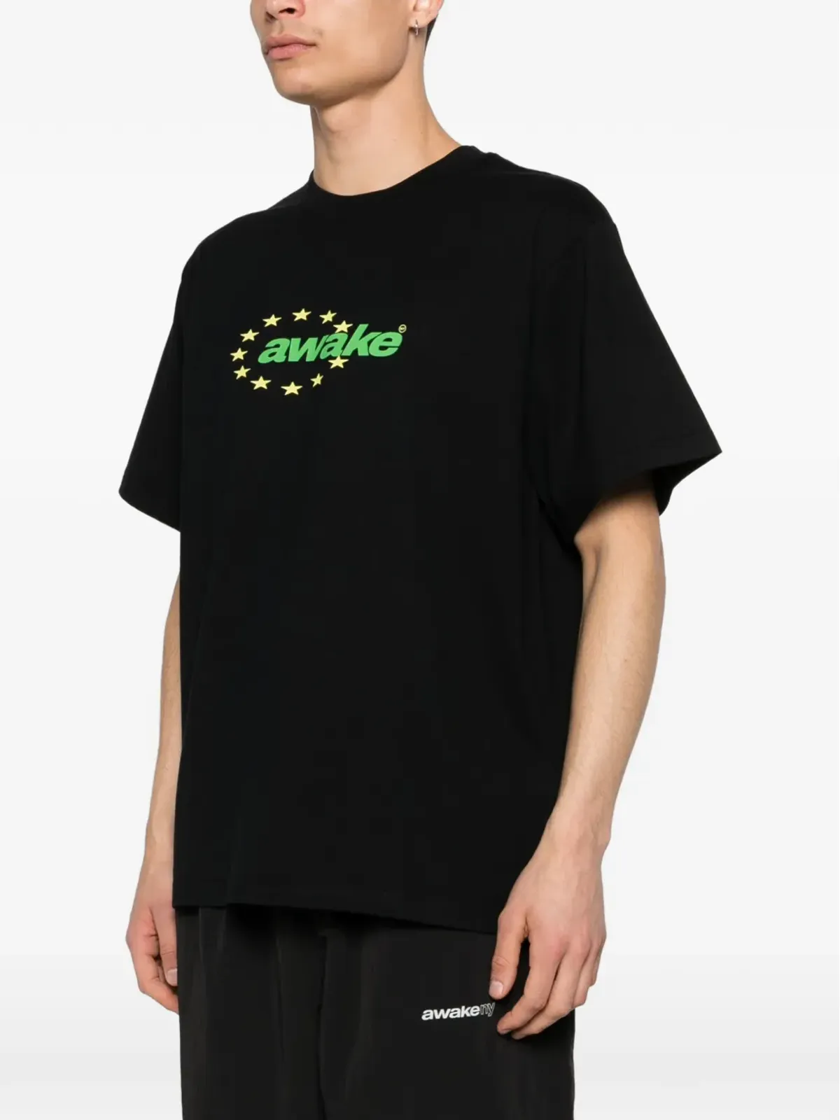 Awake NY スター・パワー ロゴ Tシャツ - 画像3