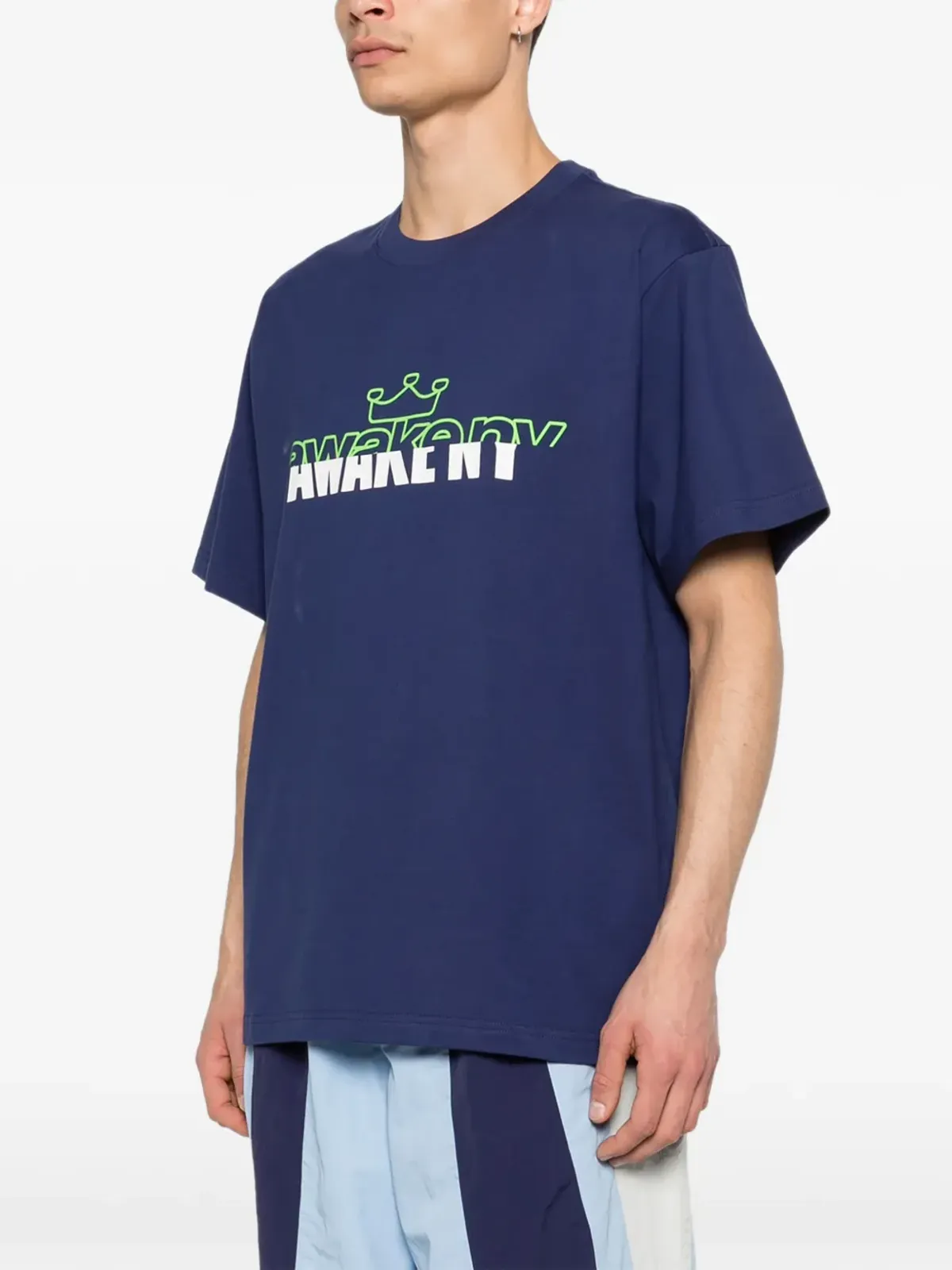 Awake NY Headcrack Champs ロゴディテール Tシャツ - 画像3