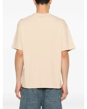 CARNE BOLLENTE Cumel グラフィック・ダメージ加工Tシャツ - サムネイル4