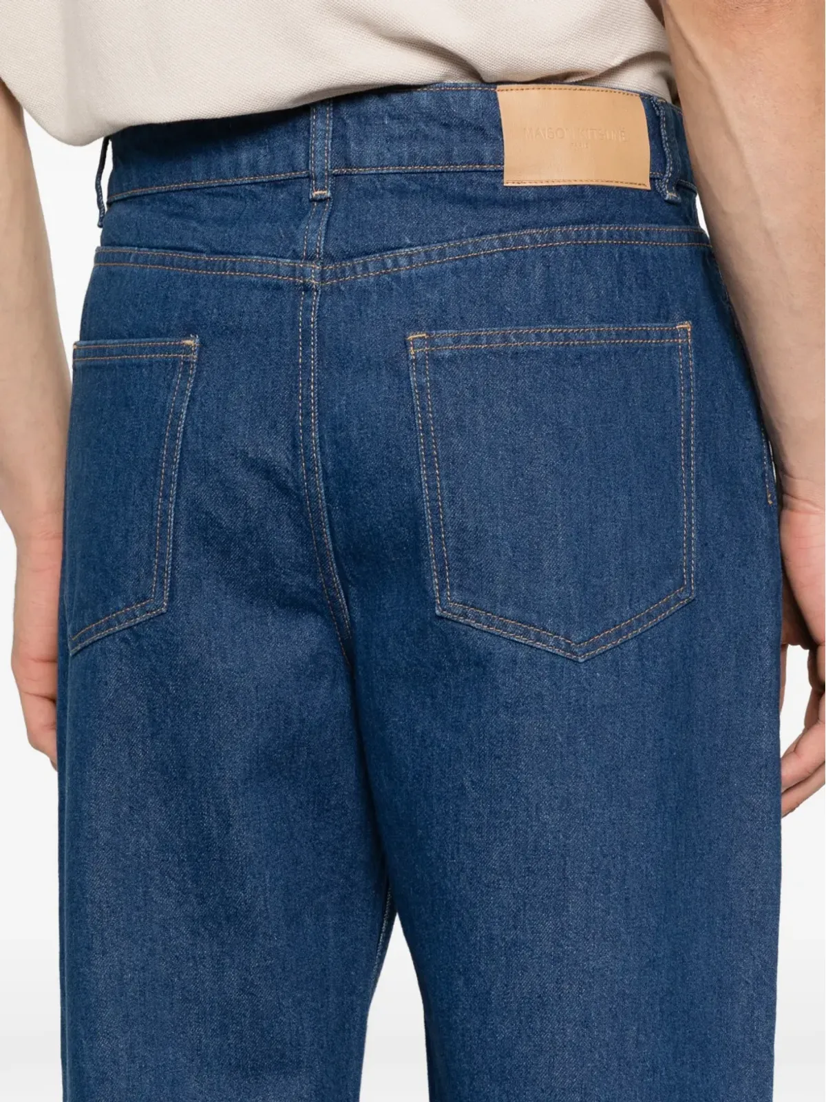 Maison Kitsuné ボタンフライジーンズ - 画像5