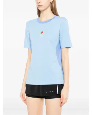 On ラウンドネック ロゴTシャツ（ブルー） - サムネイル3