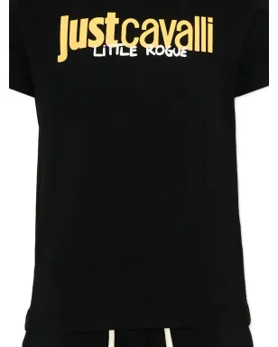Just Cavalli Kids ロゴプリント トラックスーツセット - サムネイル3