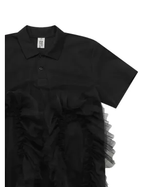 Noir Kei Ninomiya フリル付きチュールディテールシャツ - サムネイル2