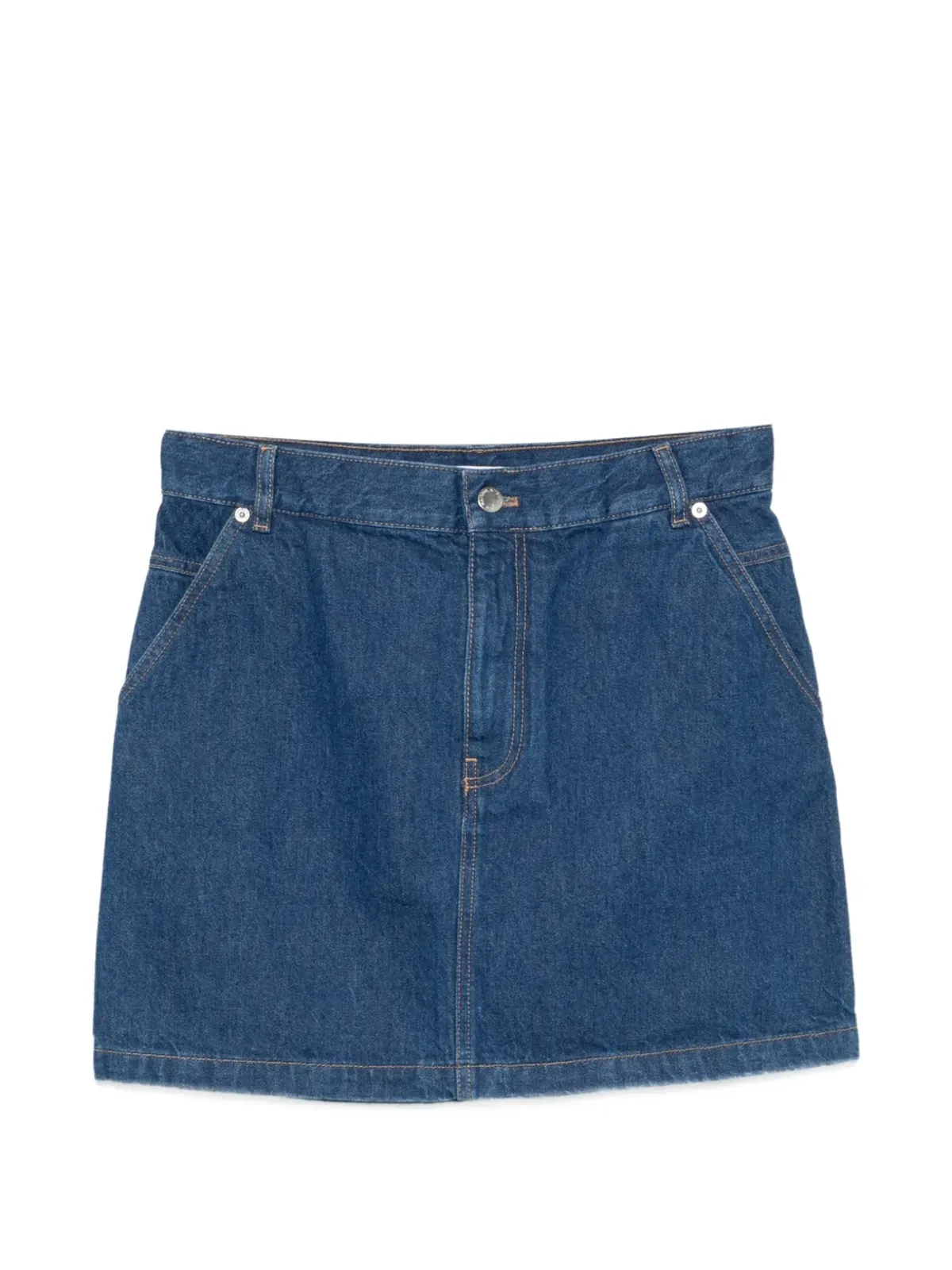 Maison Kitsuné レギュラーフィット デニム ミニスカート - 画像1