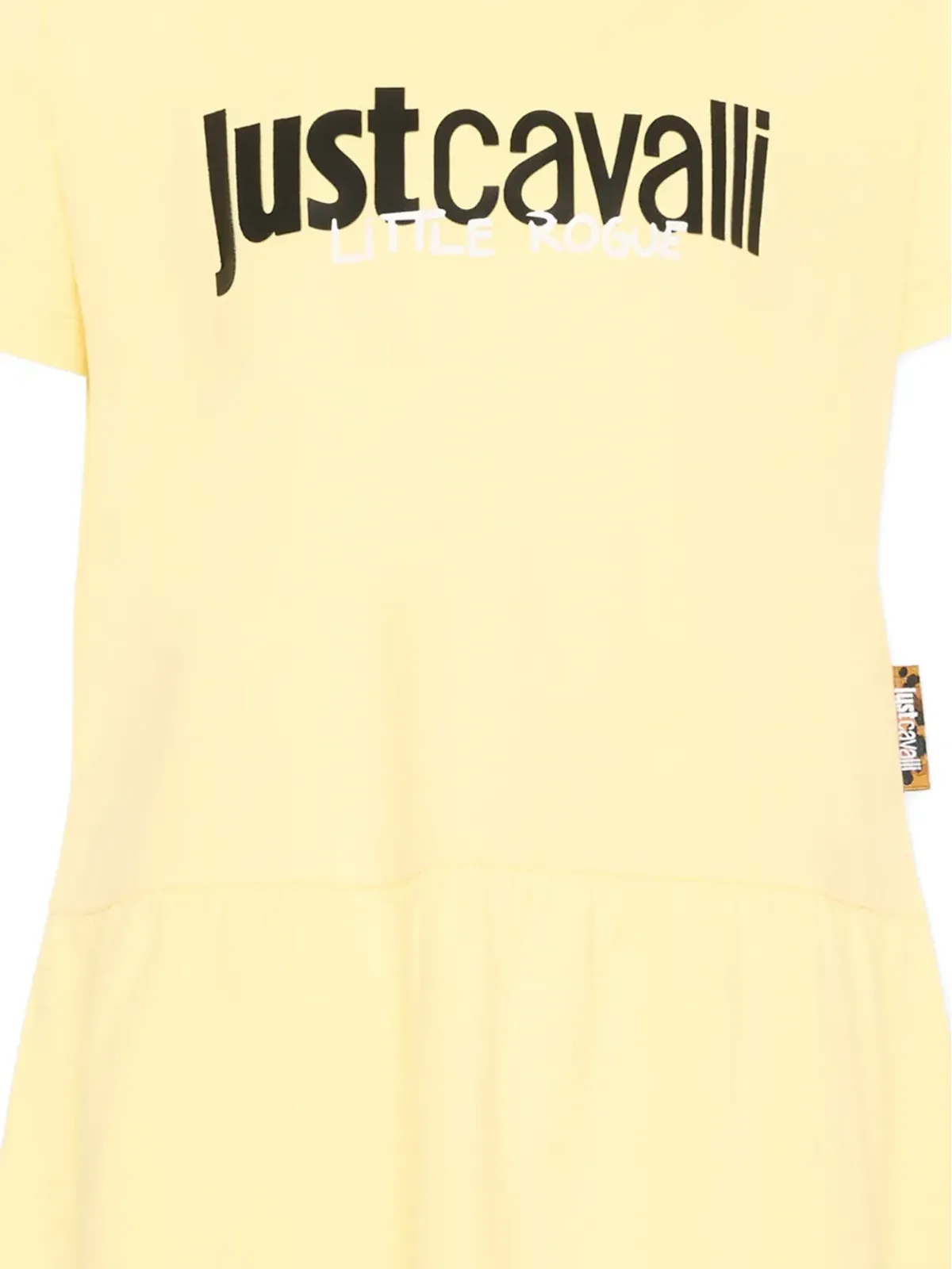 Just Cavalli Kids ロゴプリント半袖ドレス - 画像3