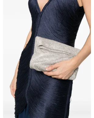 TWENTY FOURHAITCH Varadero embellished clutch bag - Silver - サムネイル2