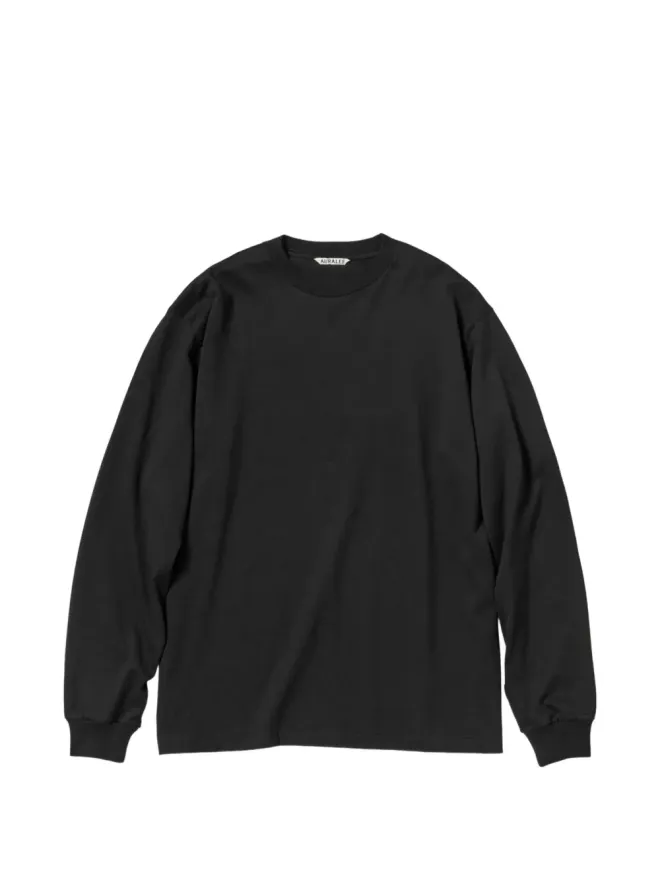 AURALEE Auralee 長袖Tシャツ ブラックの商品画像