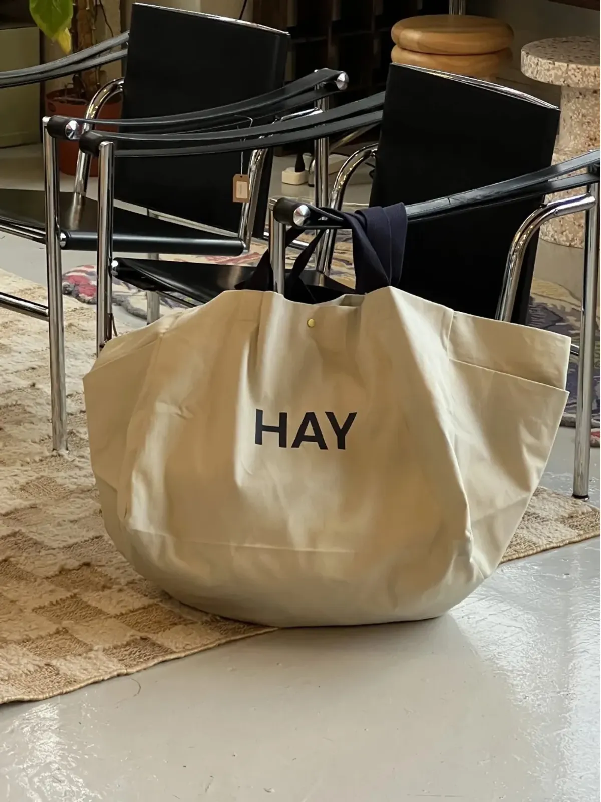 HAY スナップ開閉トートバッグ - 画像3