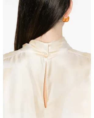 Carven 柄入りハイネックブラウス - サムネイル5