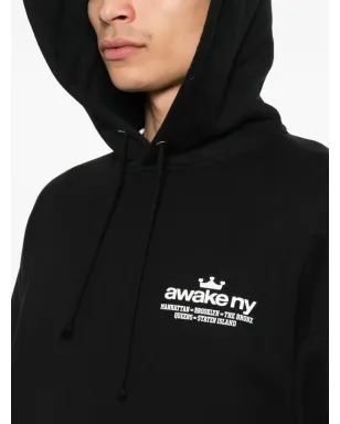 Awake NY Good Everywhere ロゴ フーディー - サムネイル5