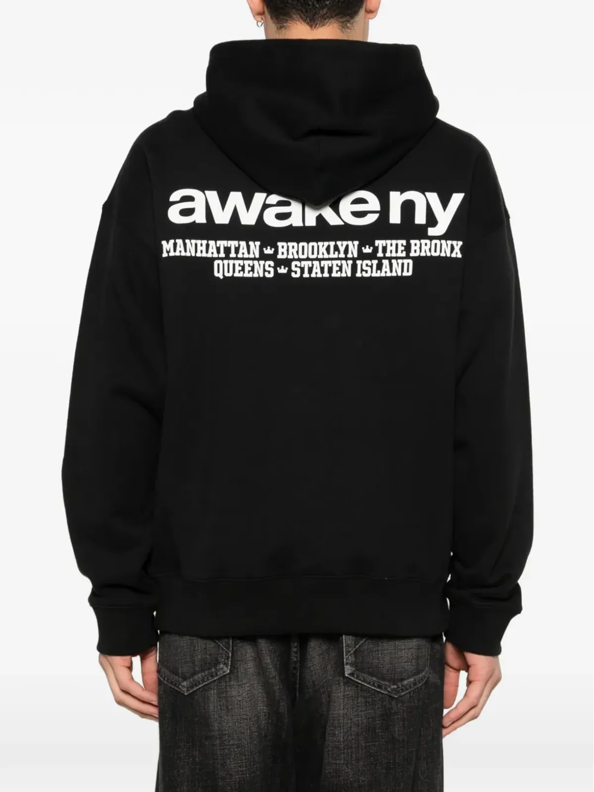 Awake NY Good Everywhere ロゴ フーディー - 画像4