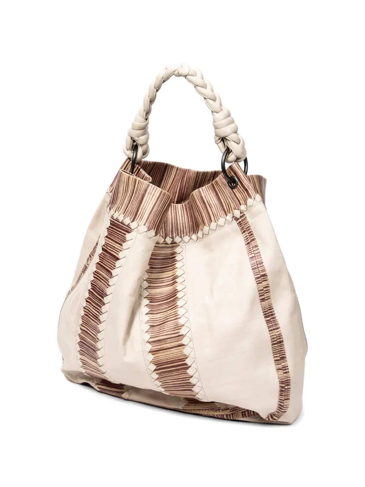 Bottega Veneta Pre-Owned パネルド バケットバッグ - 画像5