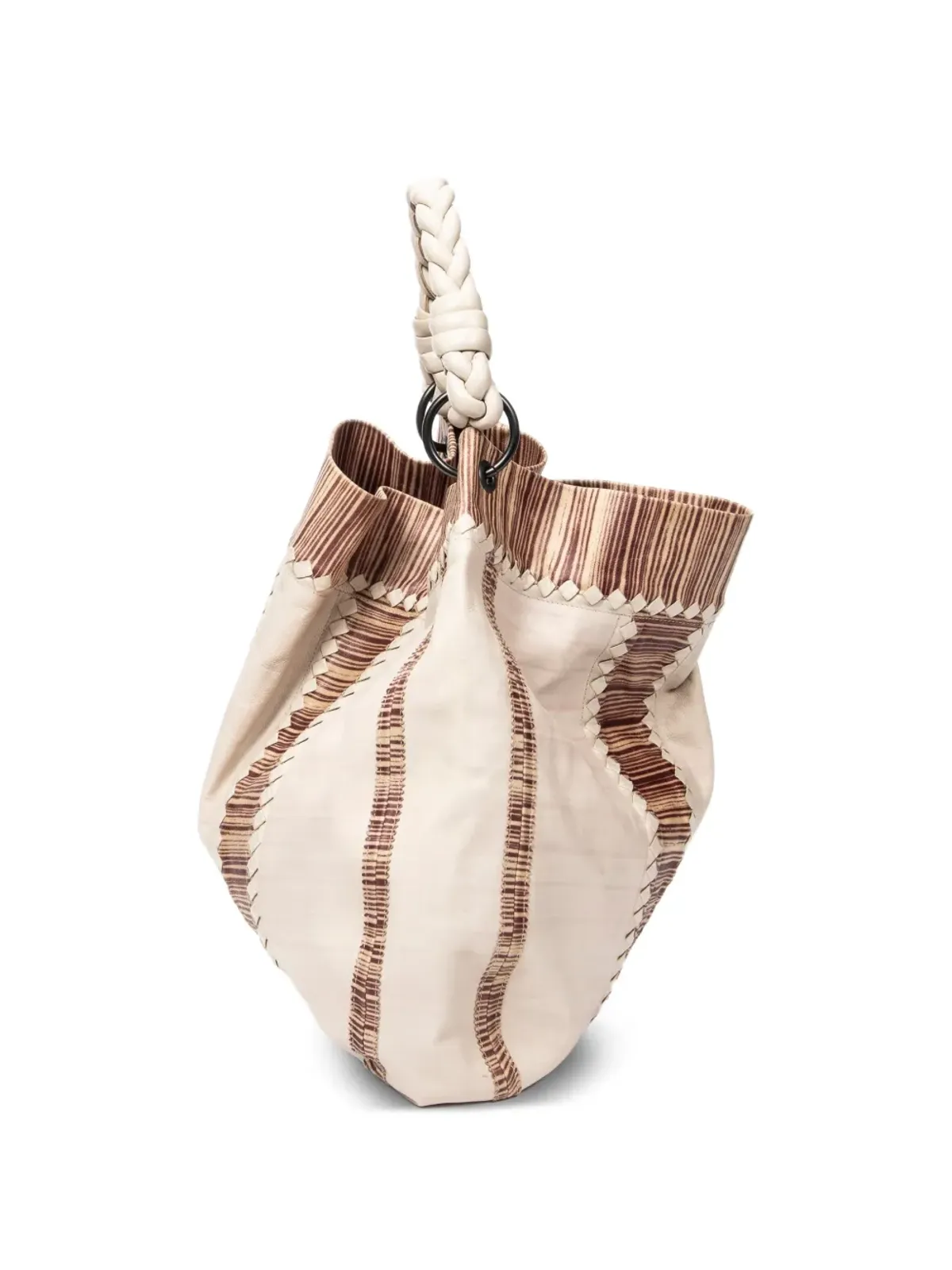 Bottega Veneta Pre-Owned パネルド バケットバッグ - 画像3