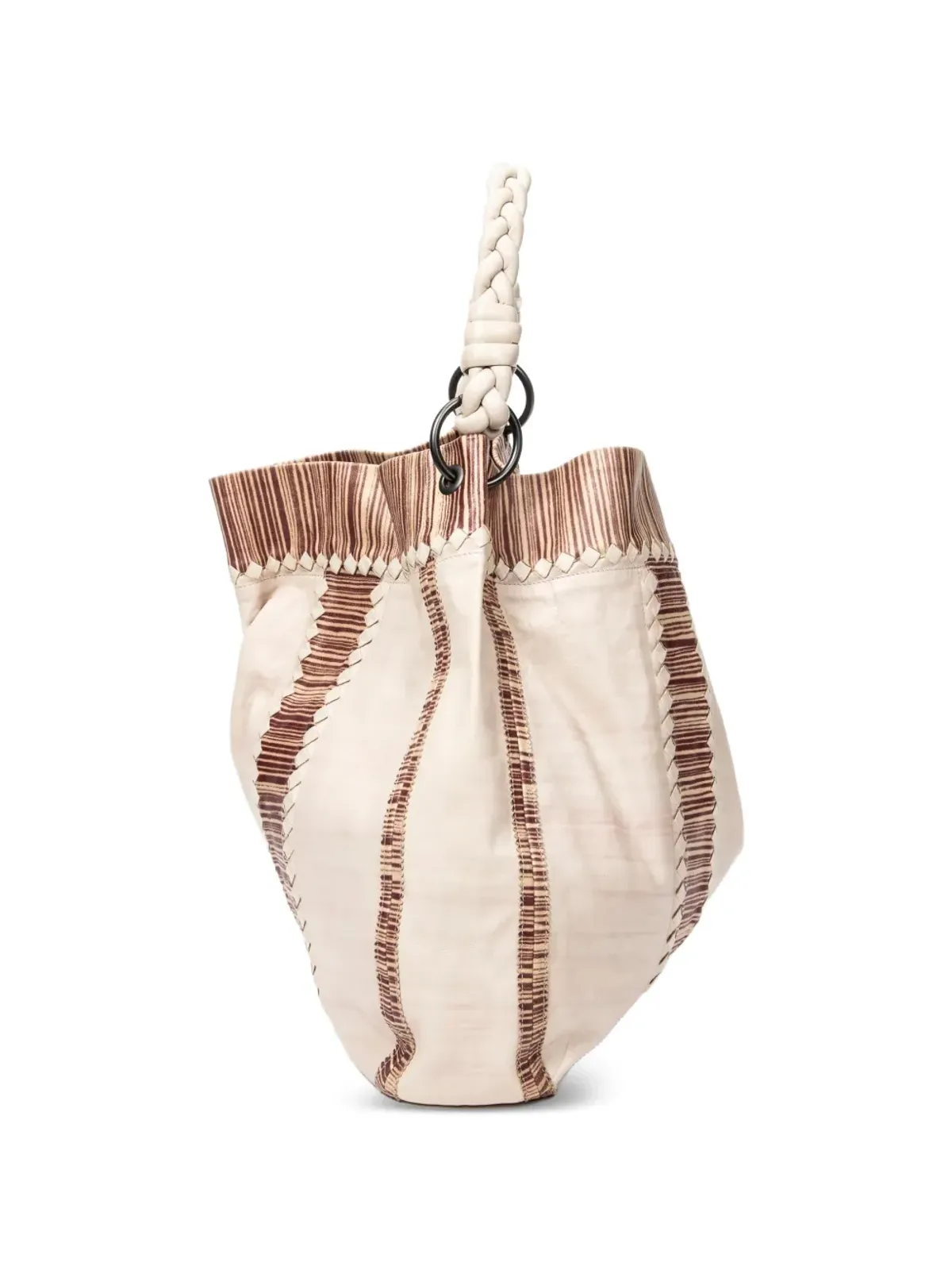 Bottega Veneta Pre-Owned パネルド バケットバッグ - 画像4