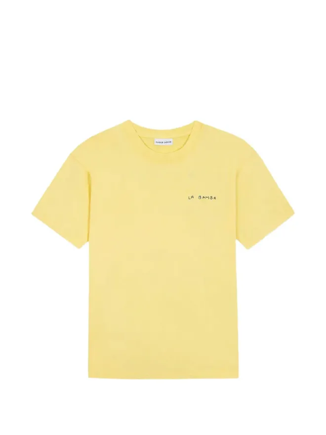 Maison Labiche Maison Labiche La Bamba クルーネック Tシャツ - イエローの商品画像