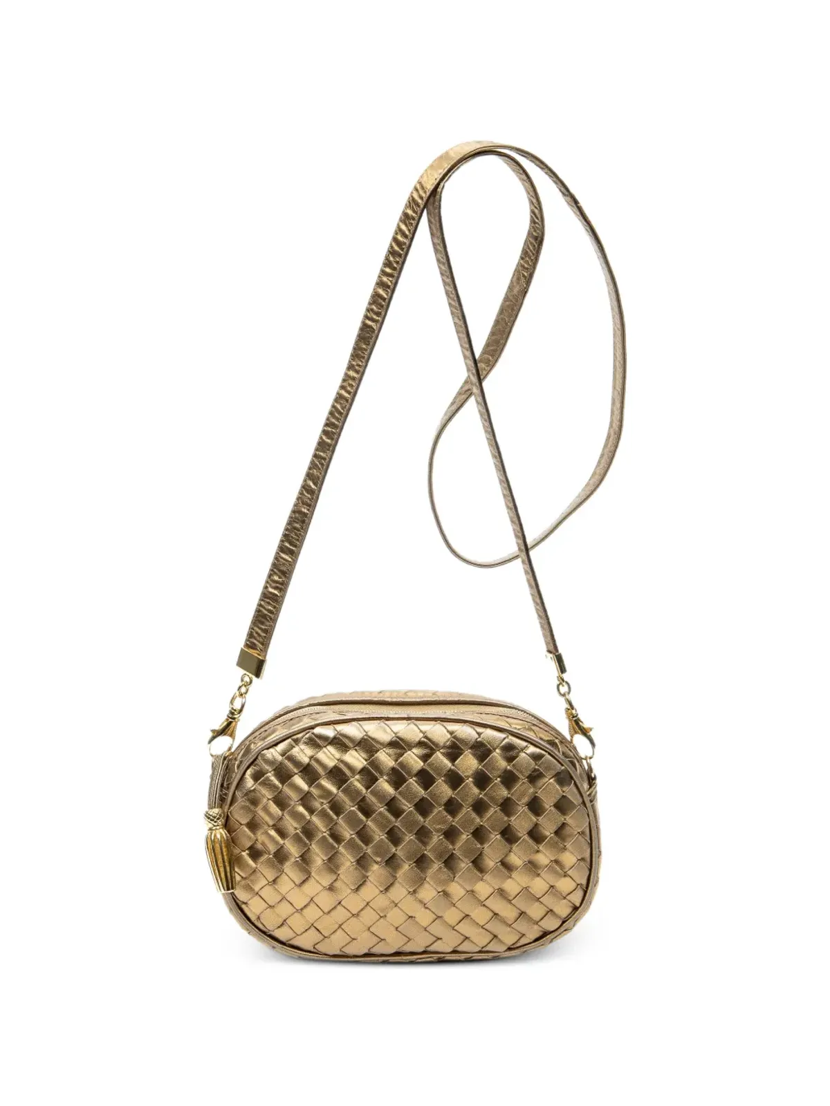 Bottega Veneta ビンテージ カメラクロスボディバッグ - 画像1
