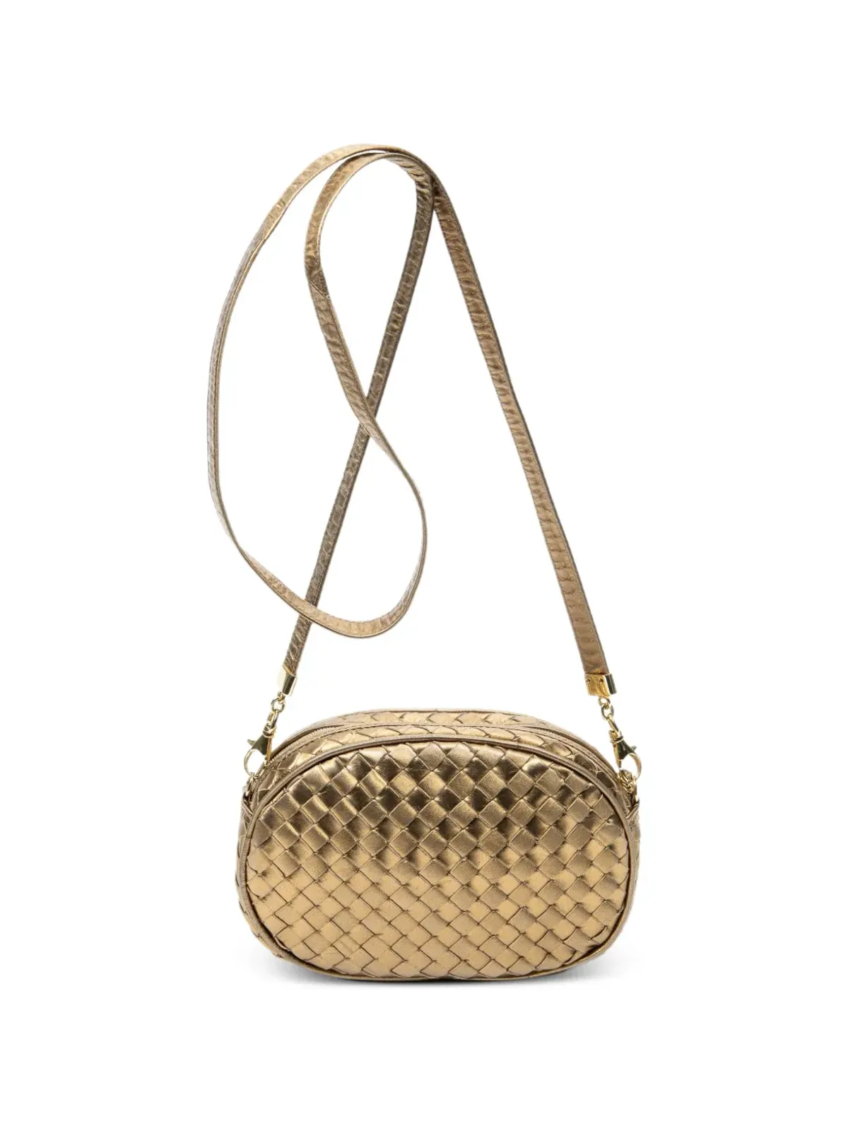 Bottega Veneta ビンテージ カメラクロスボディバッグ - 画像2