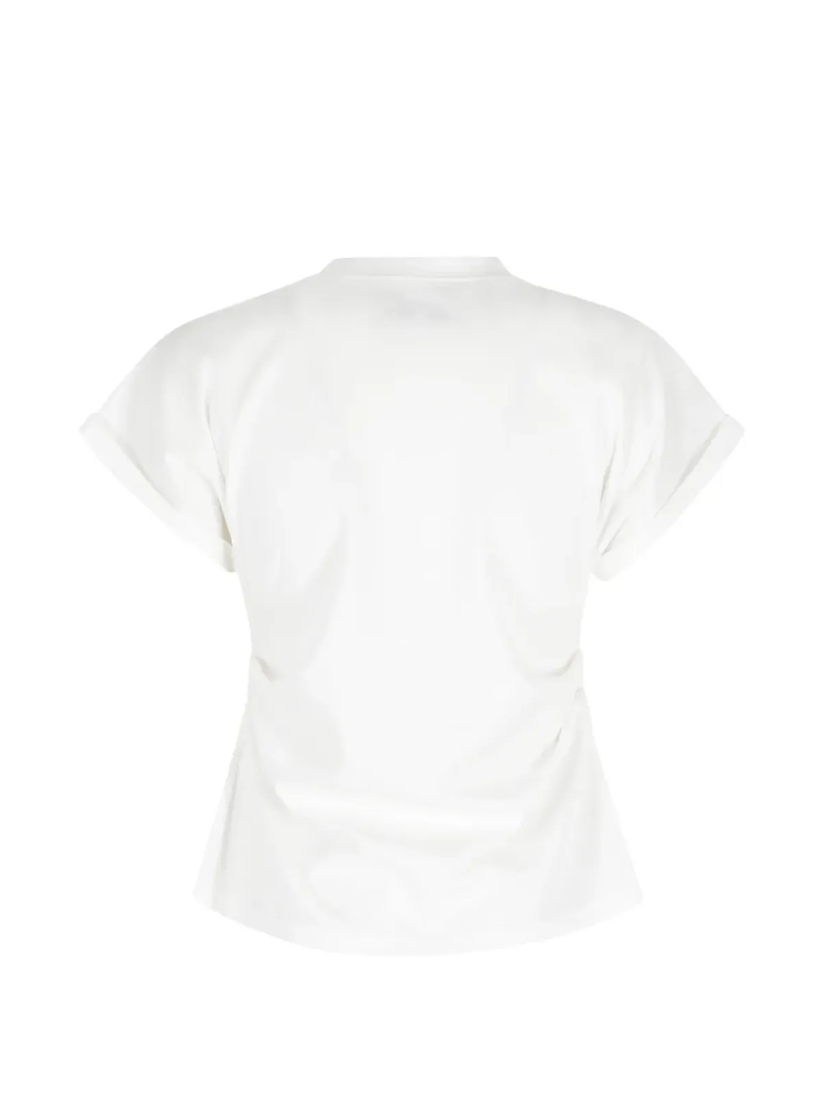 La Piscine スリットディテールTシャツ - 画像2