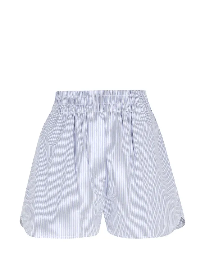 La Piscine La Piscine ストライプ柄ミニショーツの商品画像