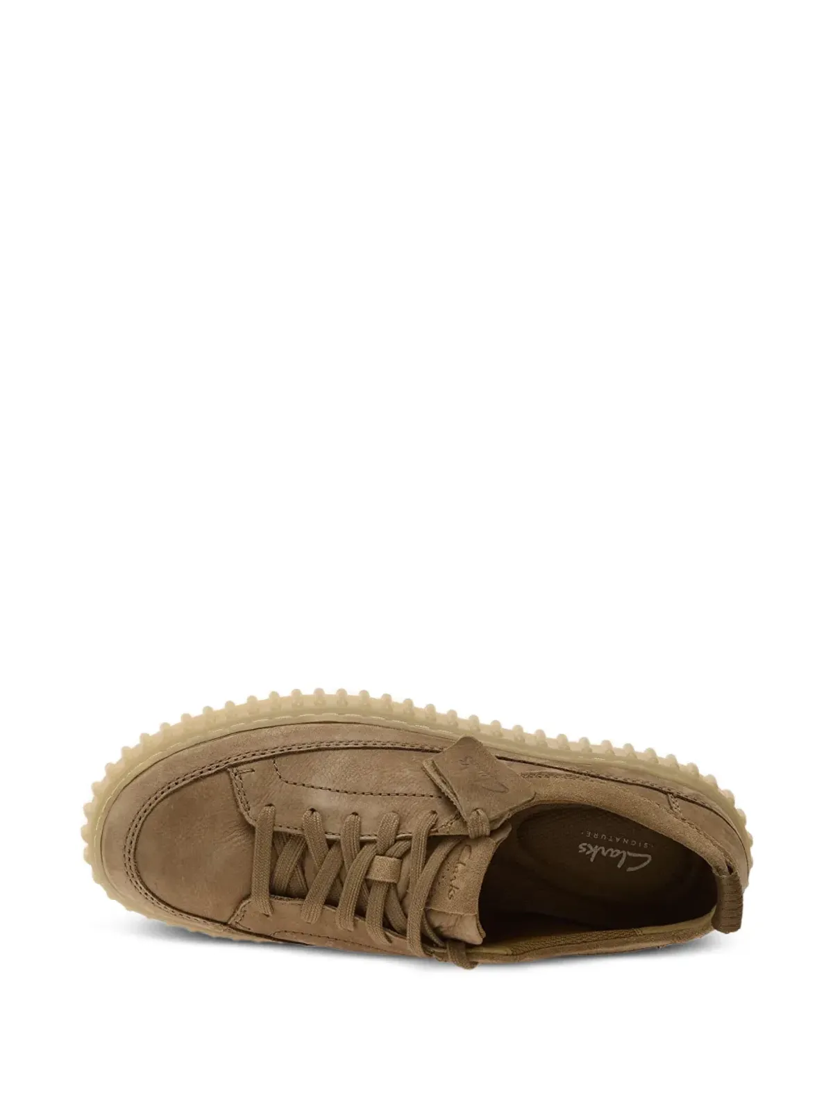 Clarks Torhill Lace ロー・トップスニーカー ブラウン - 画像4