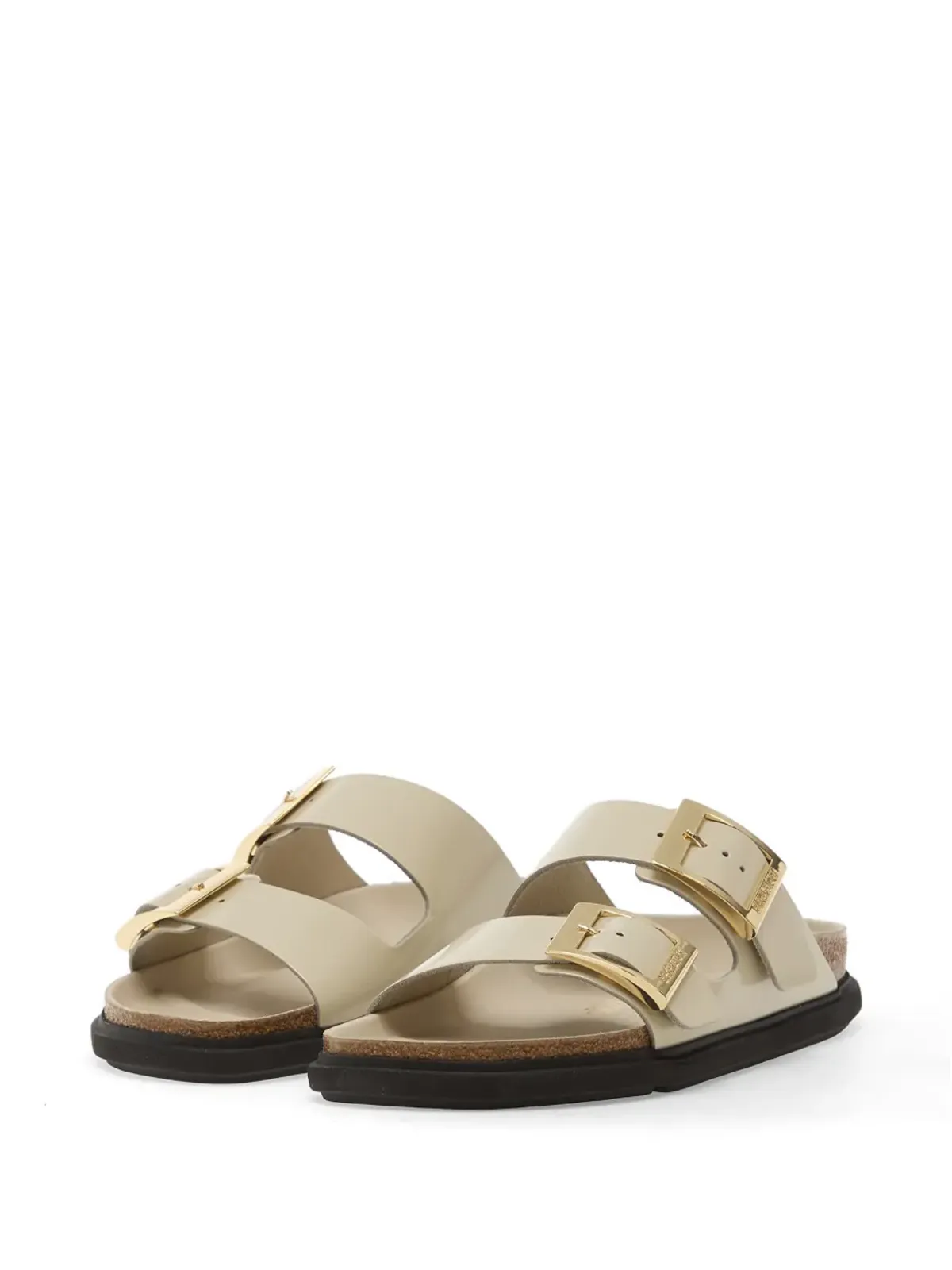 Birkenstock バックル アリゾナ レザー スニーカー - 画像2
