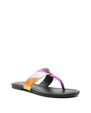 Kurt Geiger メタリックアップリケ付きサンダル - サムネイル2