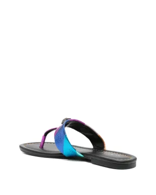 Kurt Geiger メタリックアップリケ付きサンダル - サムネイル3
