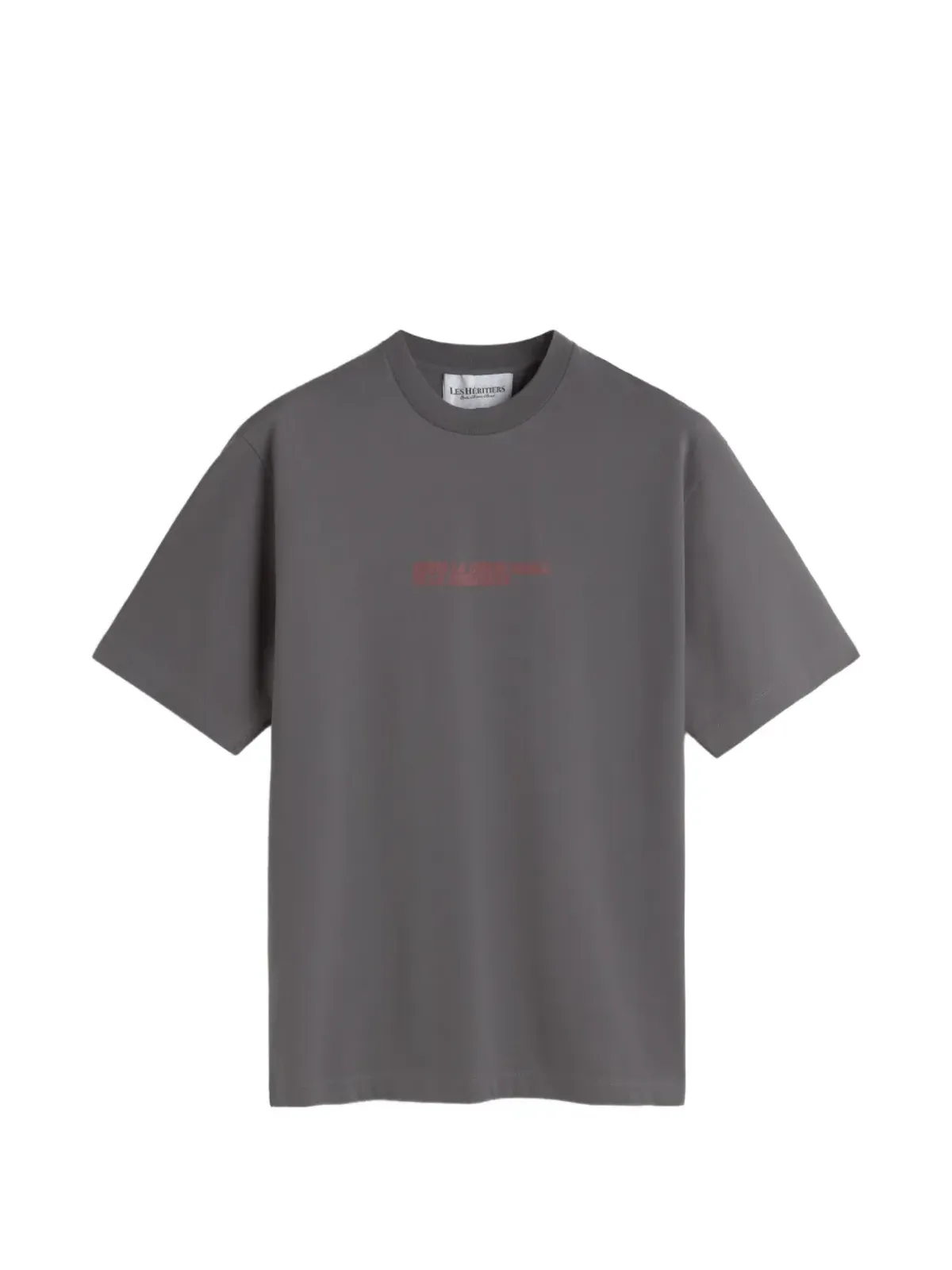 LES HÉRITIERS ロゴプリント Tシャツ - 画像1