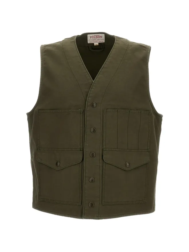 Filson Filson ポケットボタン付きベストの商品画像