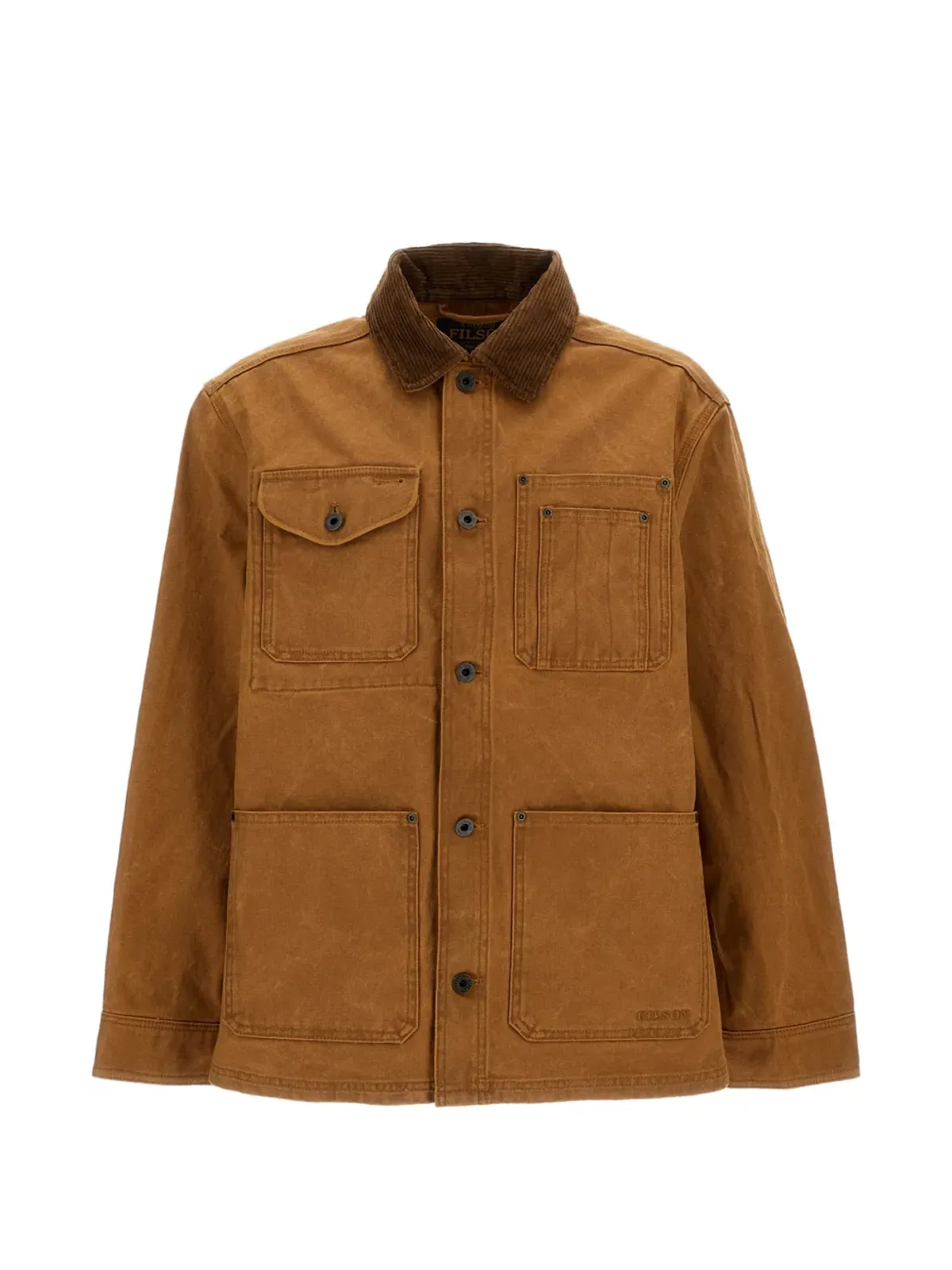 Filson コーデュロイ襟のシャツジャケット - 画像1