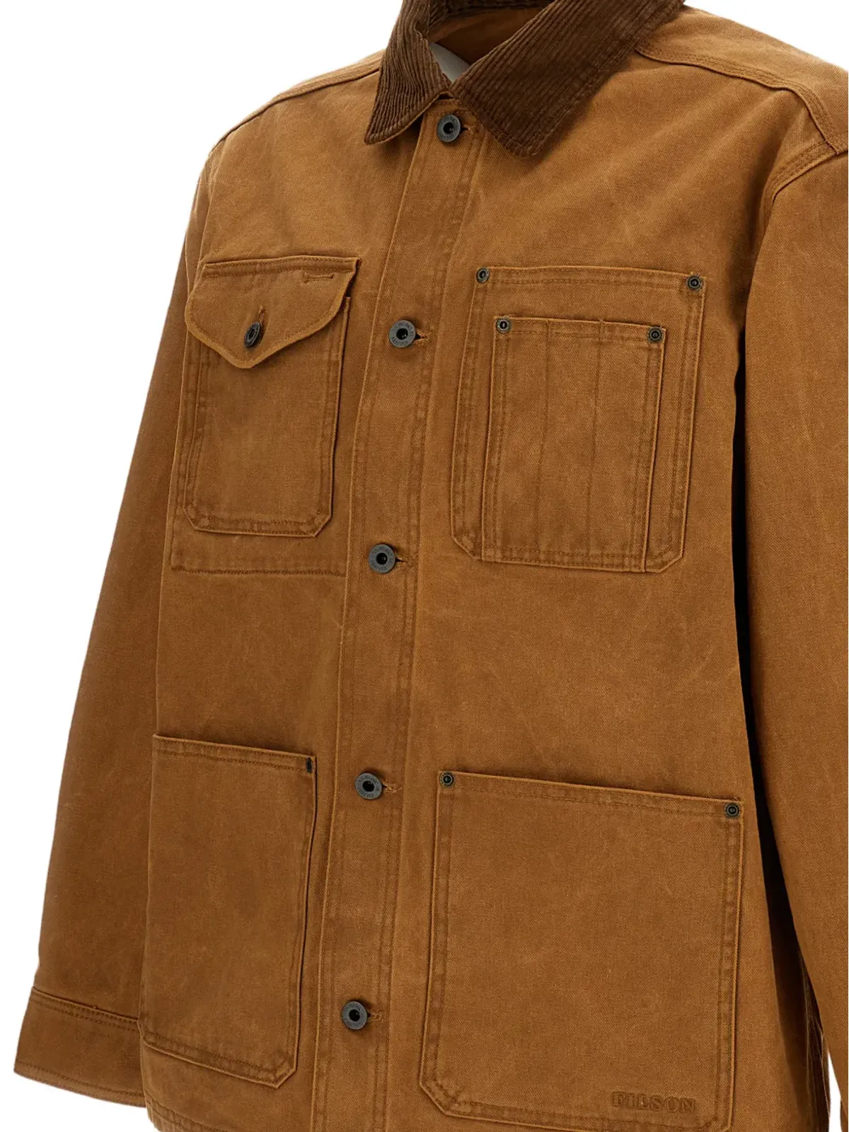 Filson コーデュロイ襟のシャツジャケット - 画像3