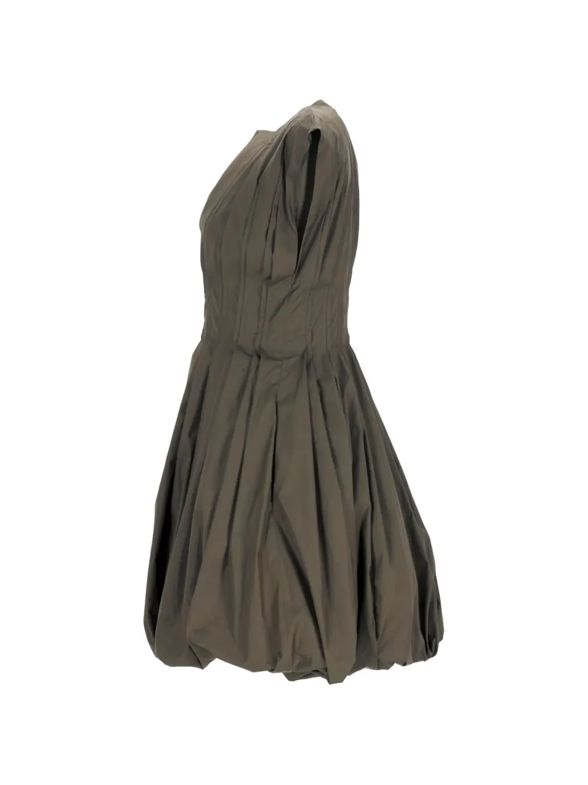 Alaïa Pre-Owned プリーツバルーンミニドレス - 画像2