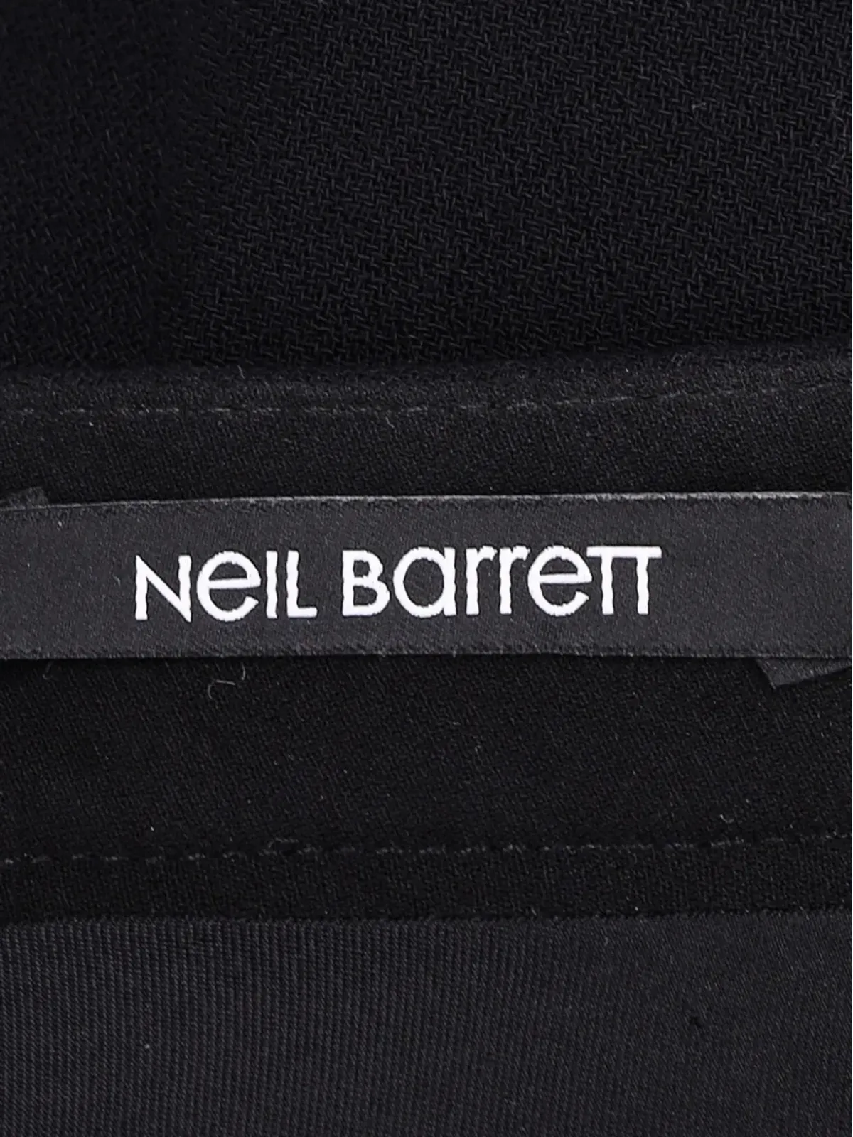 Neil Barrett フレアミニスカート ブラック - 画像4
