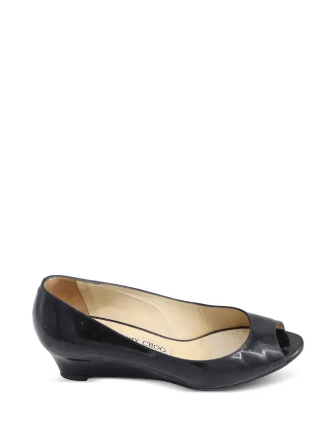 Jimmy Choo Pre-Owned Jimmy Choo ビンテージ Baxen ピープトゥーサンダルの商品画像