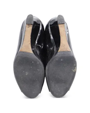 Jimmy Choo ビンテージ Baxen ピープトゥーサンダル - サムネイル5