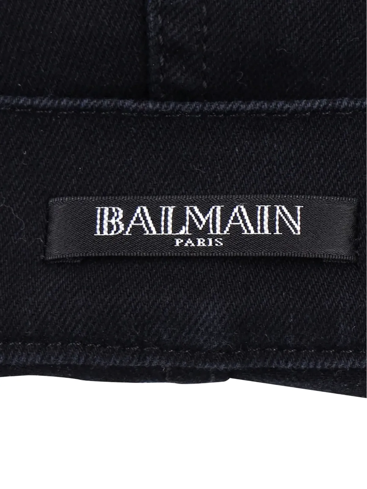 Balmain Pre-Owned ボタン留めスキニージーンズ - 画像4