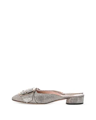 Casadei Vintage Alexa グリッター バックル ミュール - サムネイル1