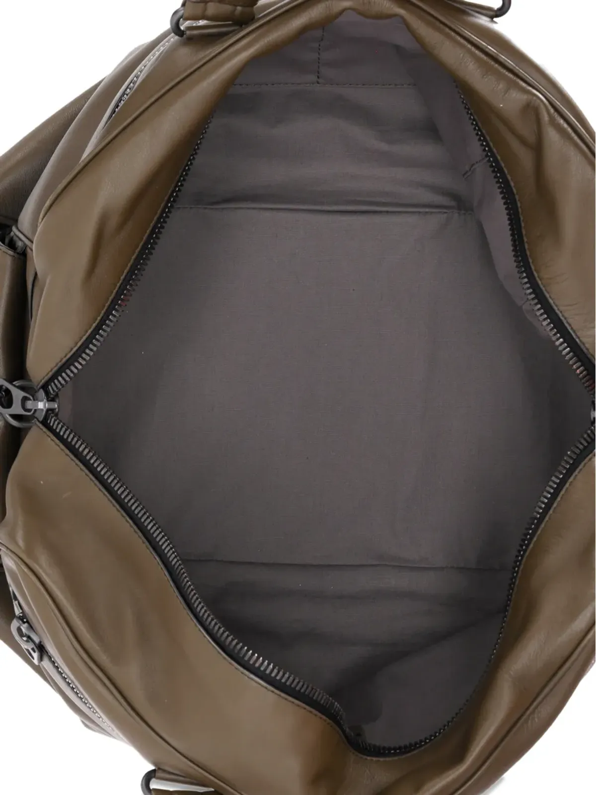 Bottega Veneta Pre-Owned イントレッチァート コンバーチブル レザー ブリーフケース - グリーン - 画像5