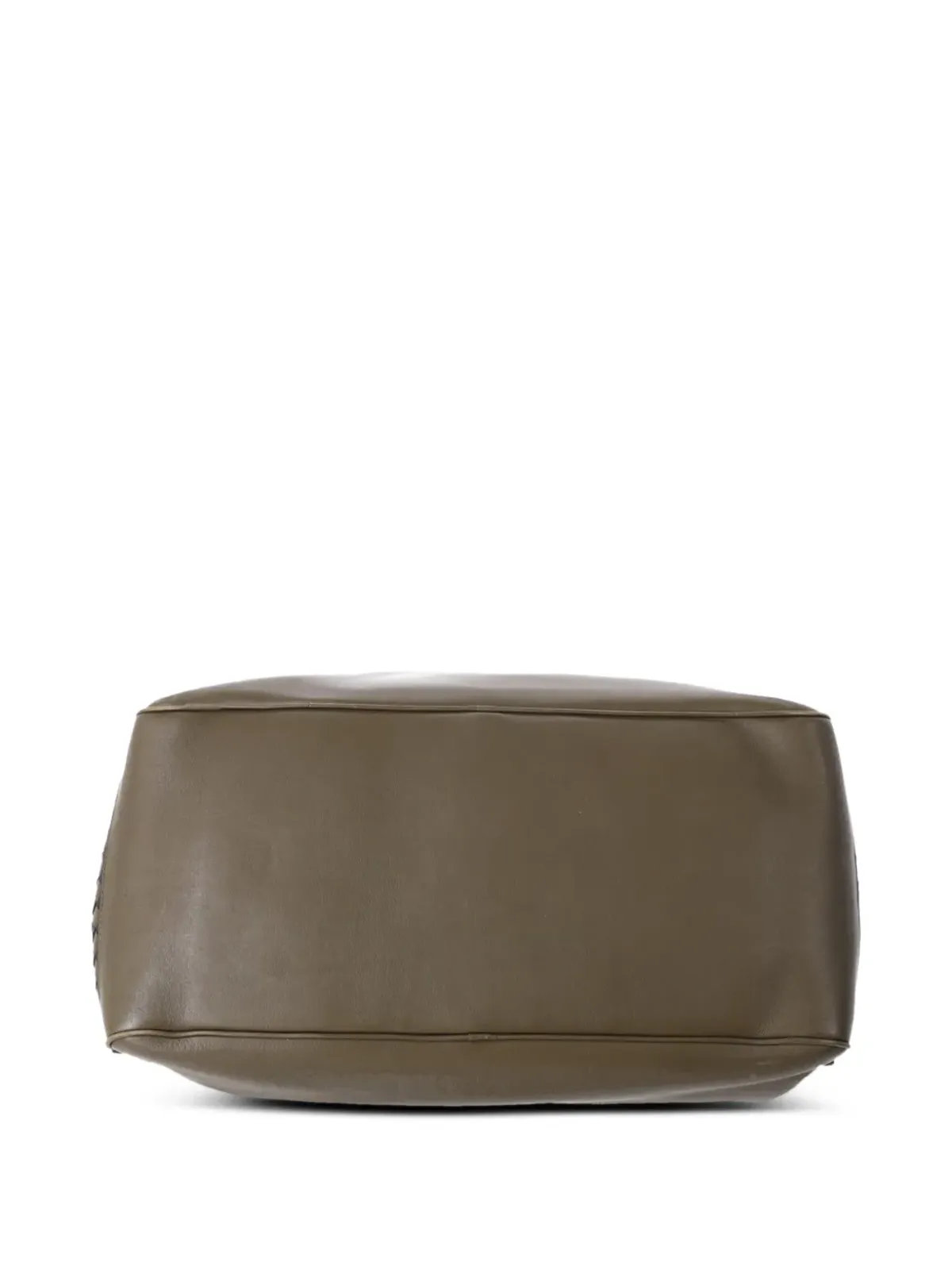 Bottega Veneta Pre-Owned イントレッチァート コンバーチブル レザー ブリーフケース - グリーン - 画像4