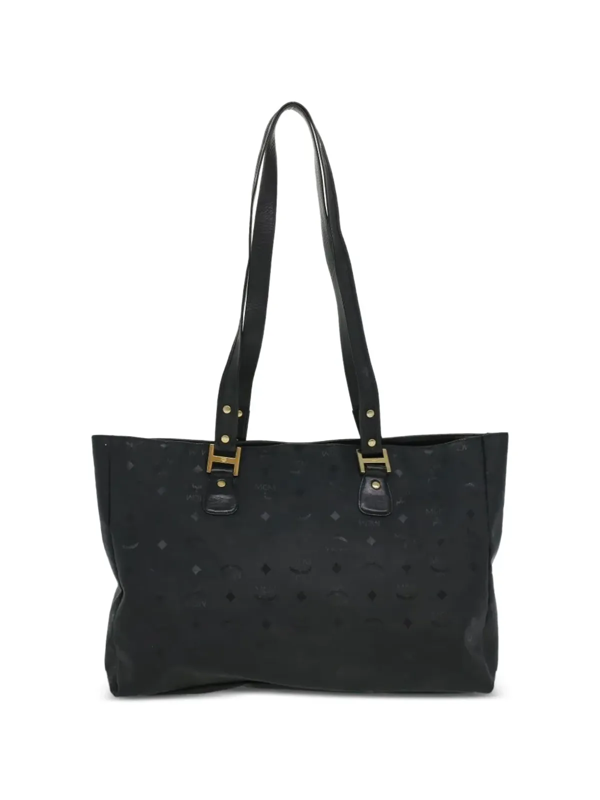 MCM ビンテージ Vicetos ロゴグラム ショルダーバッグ - 画像2