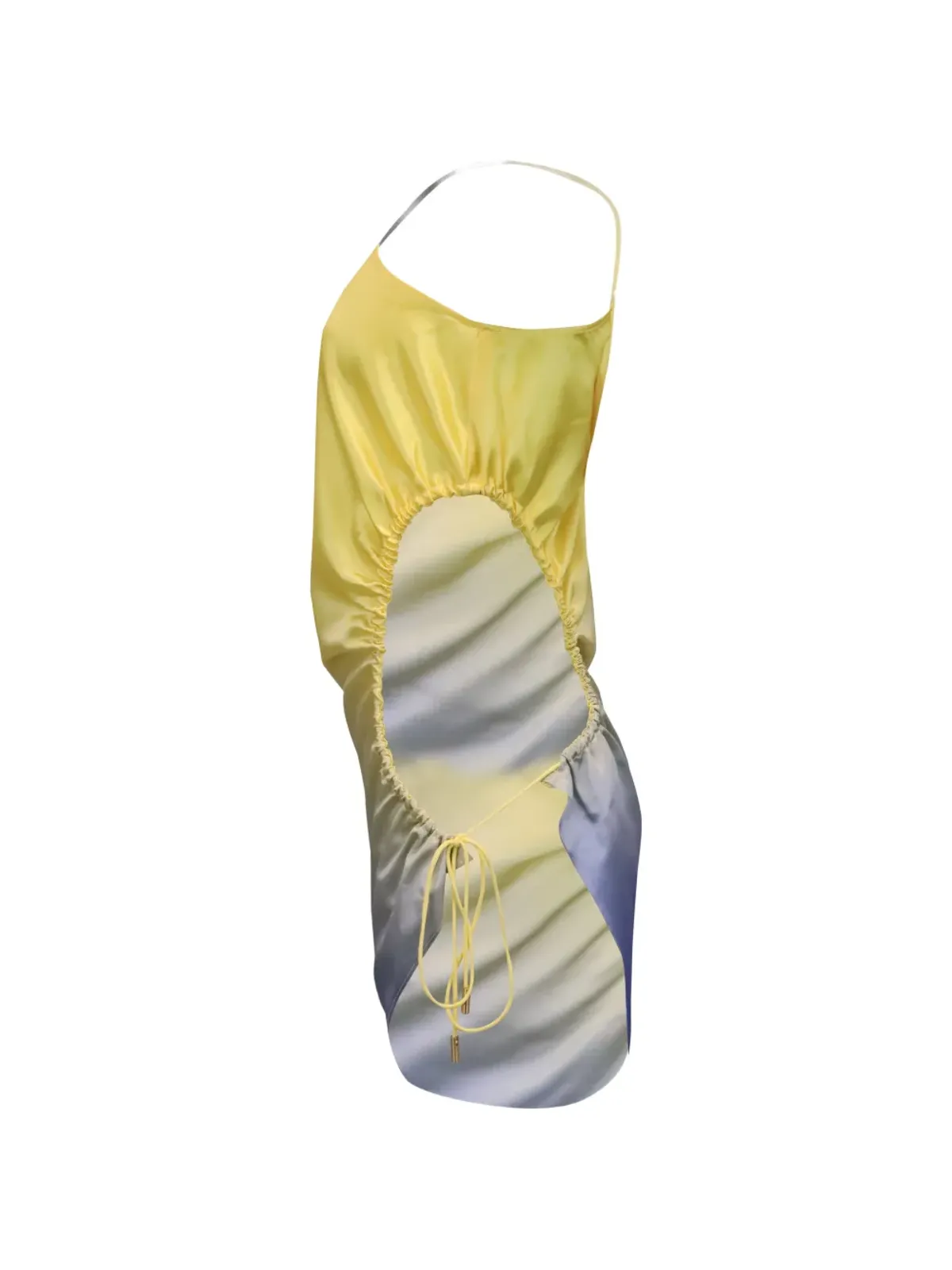 Cult Gaia Hannah ombré one-shoulder top - Yellow - 画像3